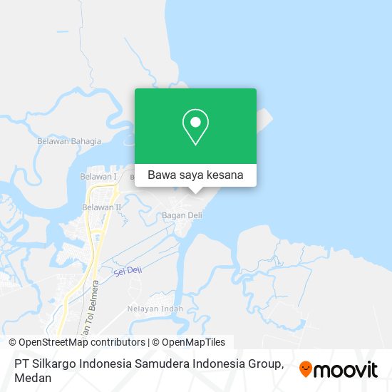 Peta PT Silkargo Indonesia Samudera Indonesia Group