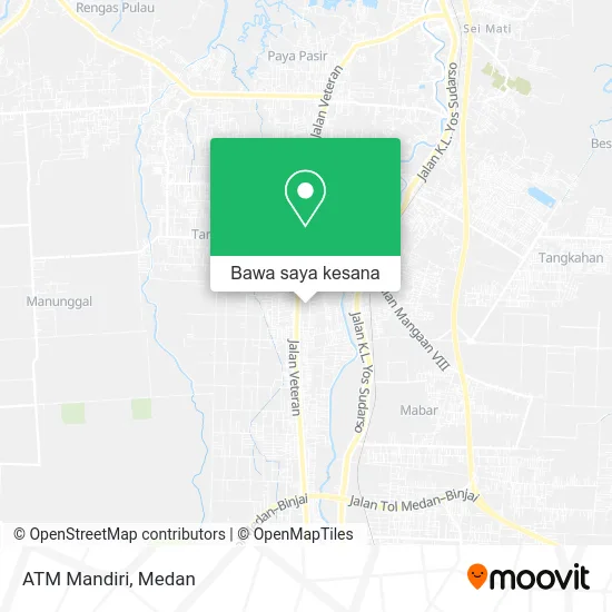 Peta ATM Mandiri