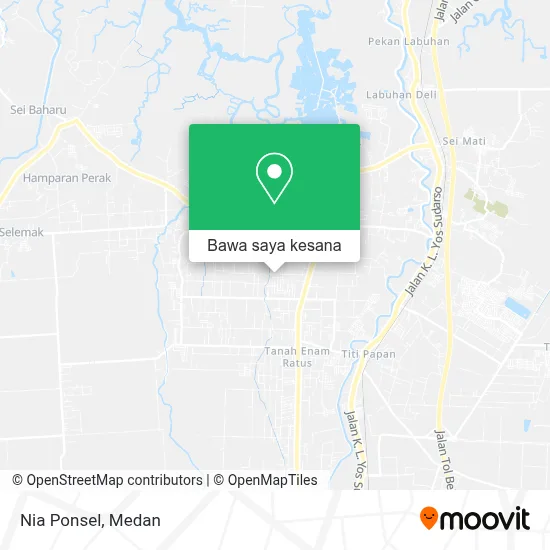 Peta Nia Ponsel