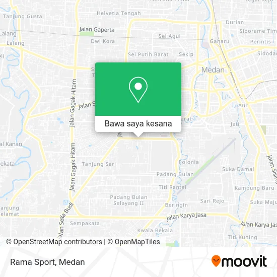 Peta Rama Sport