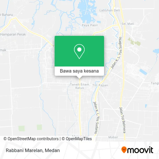 Peta Rabbani Marelan