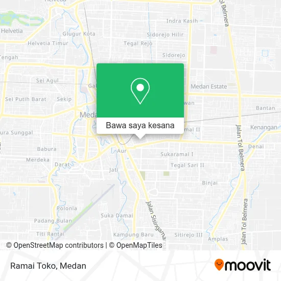 Peta Ramai Toko