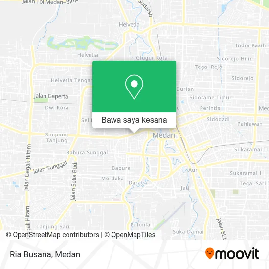 Peta Ria Busana