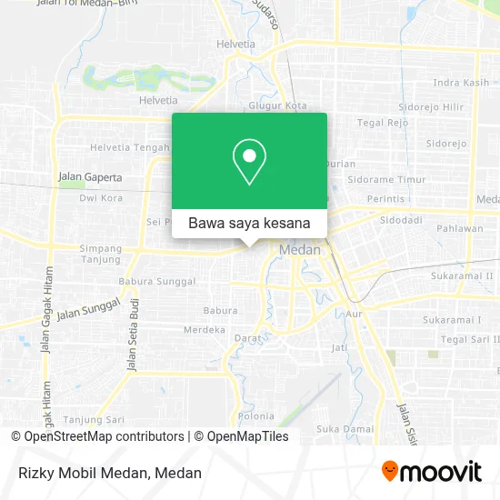 Peta Rizky Mobil Medan
