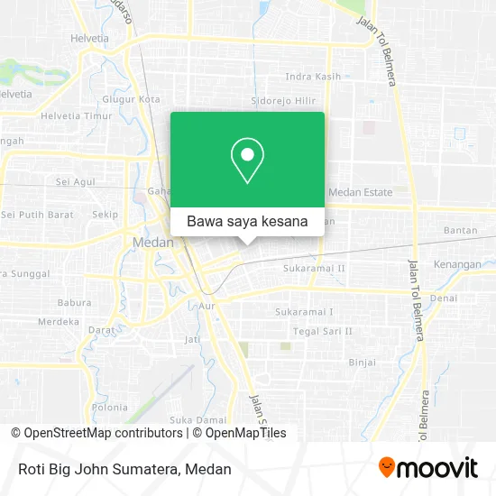 Peta Roti Big John Sumatera