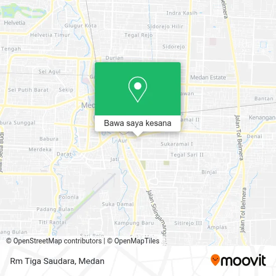 Peta Rm Tiga Saudara