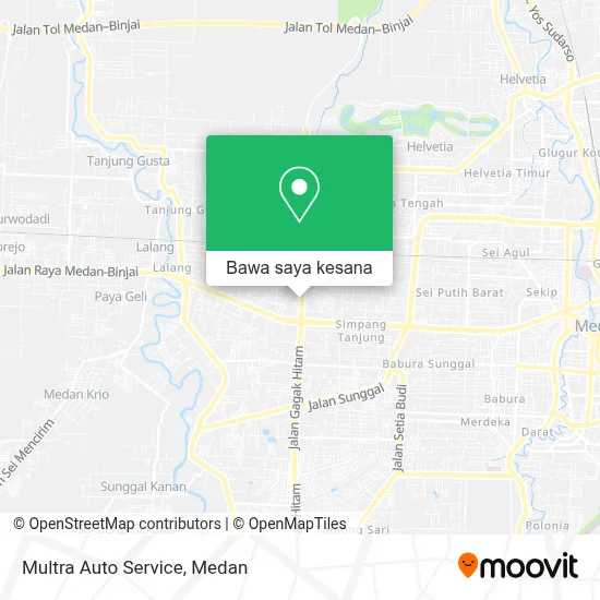 Peta Multra Auto Service