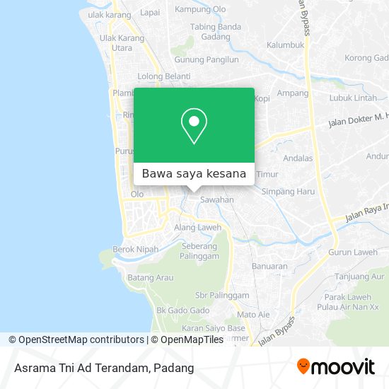 Peta Asrama Tni Ad Terandam