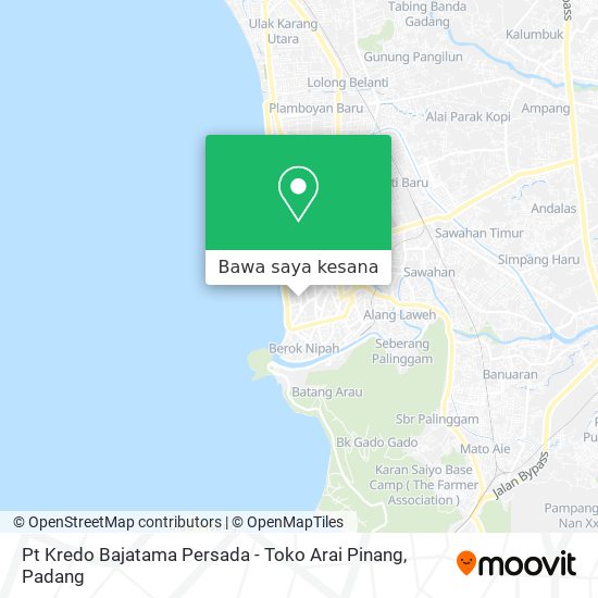 Peta Pt Kredo Bajatama Persada - Toko Arai Pinang