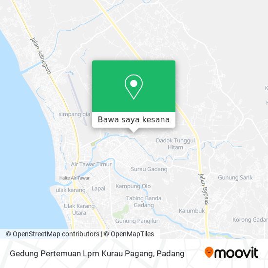 Peta Gedung Pertemuan Lpm Kurau Pagang