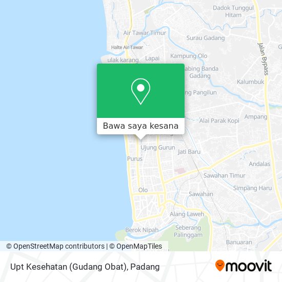 Peta Upt Kesehatan (Gudang Obat)