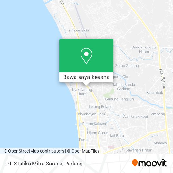Peta Pt. Statika Mitra Sarana