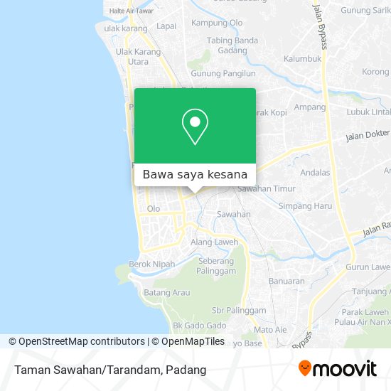 Peta Taman Sawahan/Tarandam