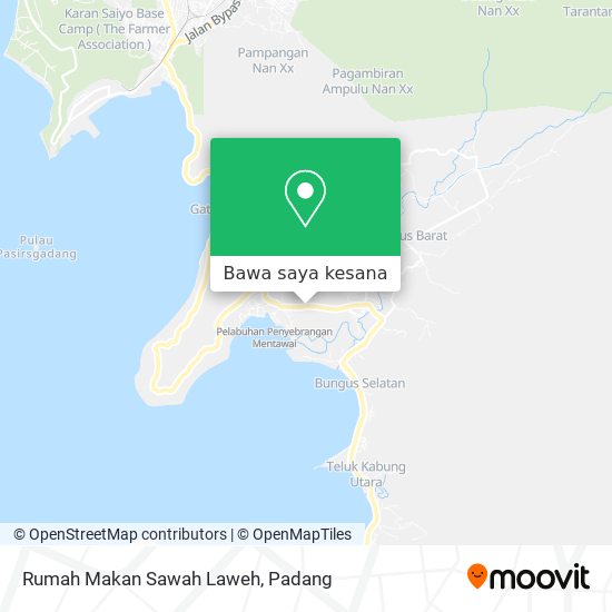 Peta Rumah Makan Sawah Laweh