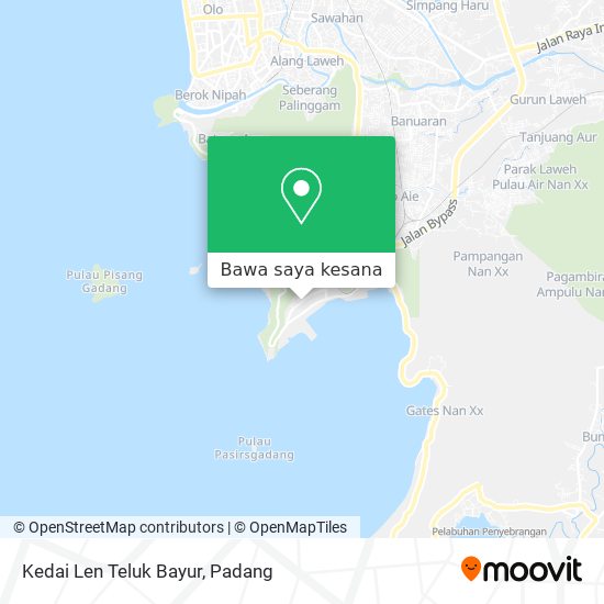Peta Kedai Len Teluk Bayur