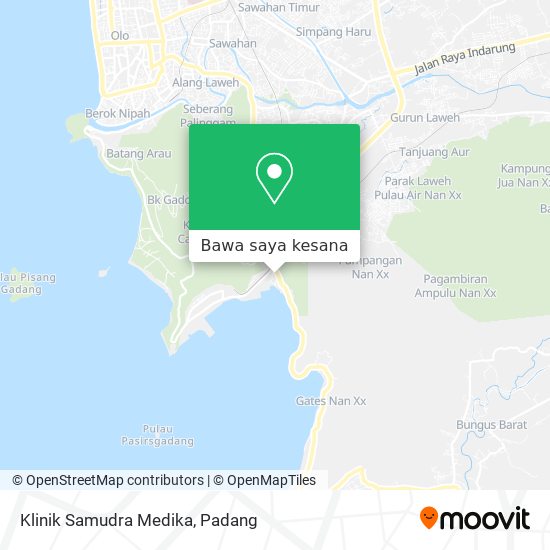 Peta Klinik Samudra Medika