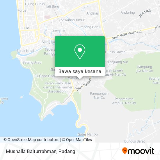 Peta Mushalla Baiturrahman