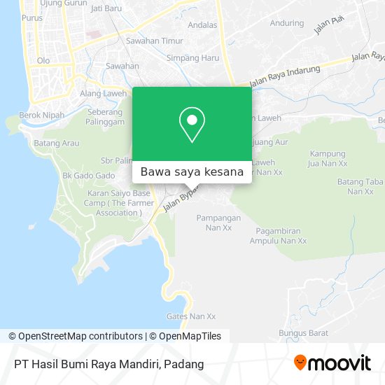 Peta PT Hasil Bumi Raya Mandiri