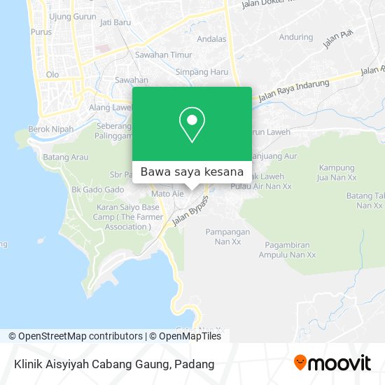 Peta Klinik Aisyiyah Cabang Gaung