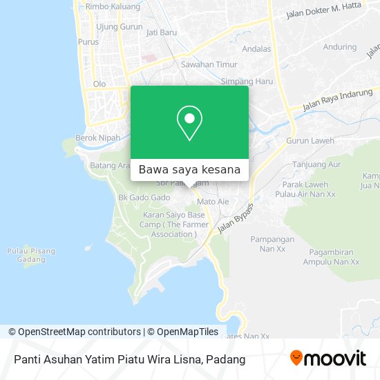 Peta Panti Asuhan Yatim Piatu Wira Lisna