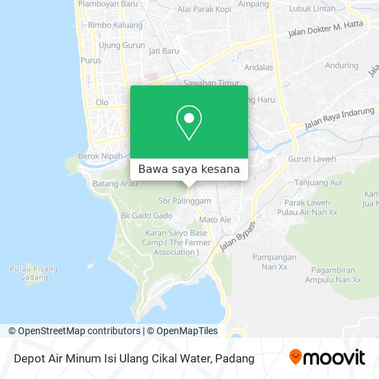 Peta Depot Air Minum Isi Ulang Cikal Water