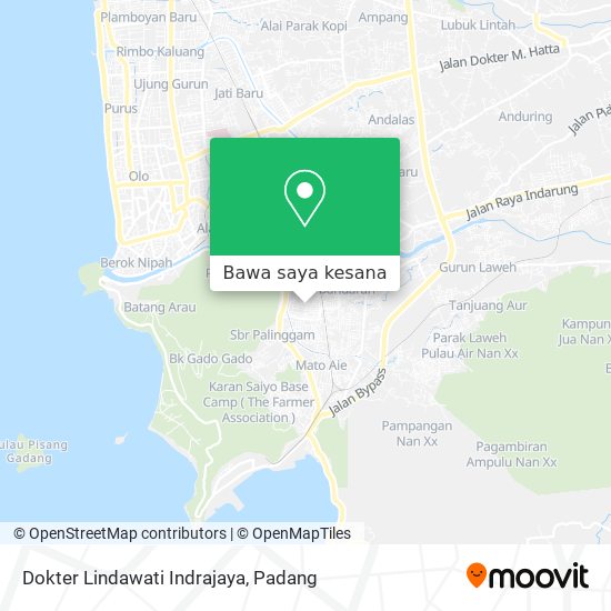 Peta Dokter Lindawati Indrajaya