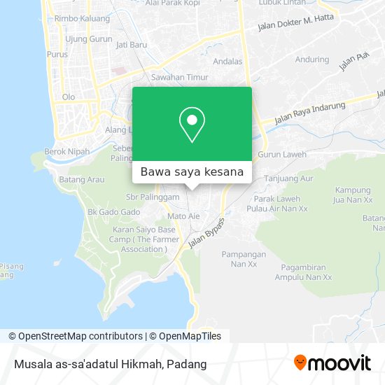Peta Musala as-sa'adatul Hikmah