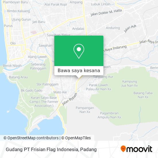 Peta Gudang PT Frisian Flag Indonesia