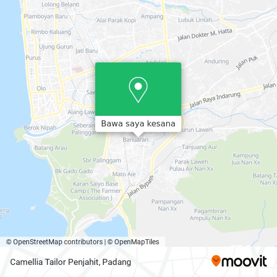 Peta Camellia Tailor Penjahit