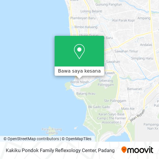 Peta Kakiku Pondok Family Reflexology Center
