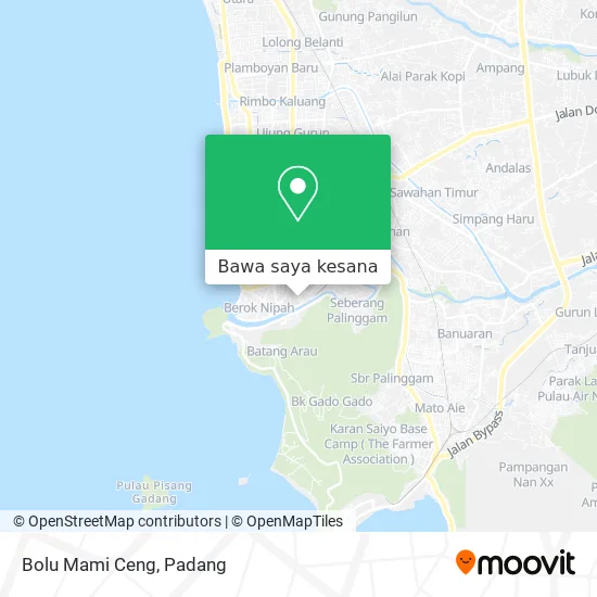 Peta Bolu Mami Ceng