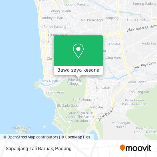 Peta Sapanjang Tali Baruak