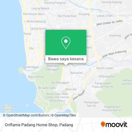 Peta Oriflame Padang Home Shop
