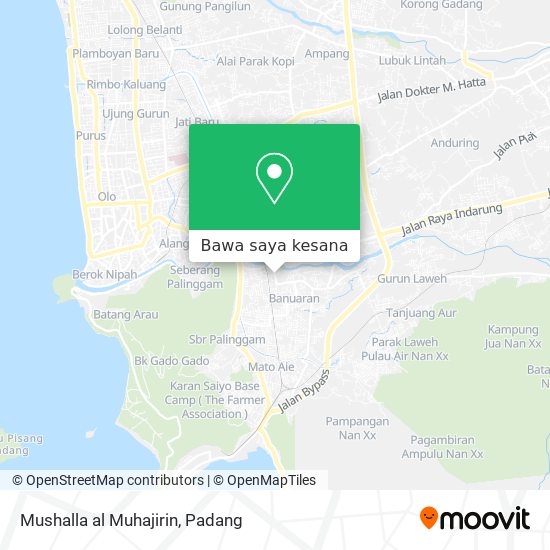 Peta Mushalla al Muhajirin