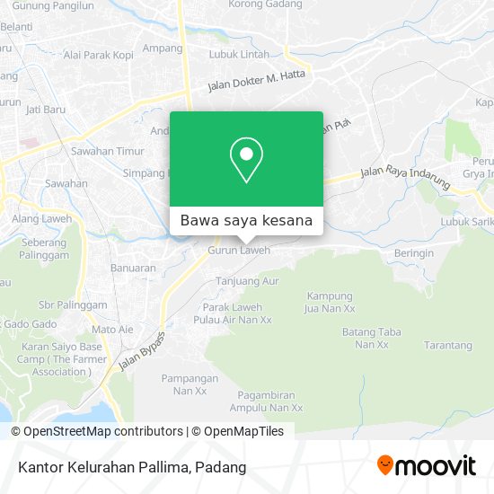 Peta Kantor Kelurahan Pallima