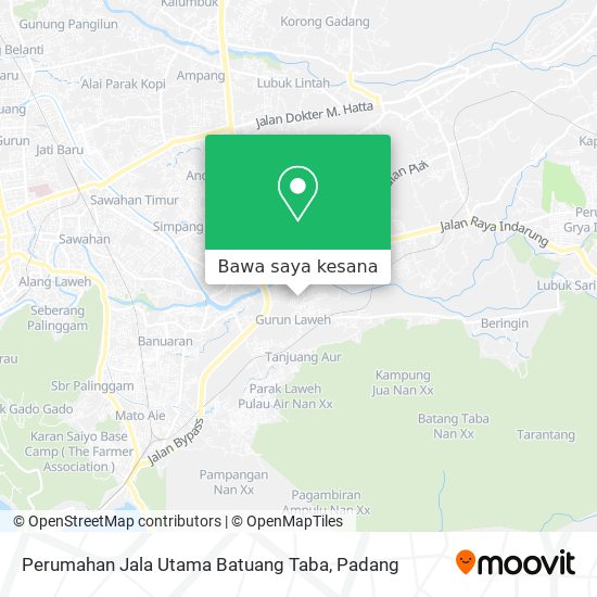 Peta Perumahan Jala Utama Batuang Taba