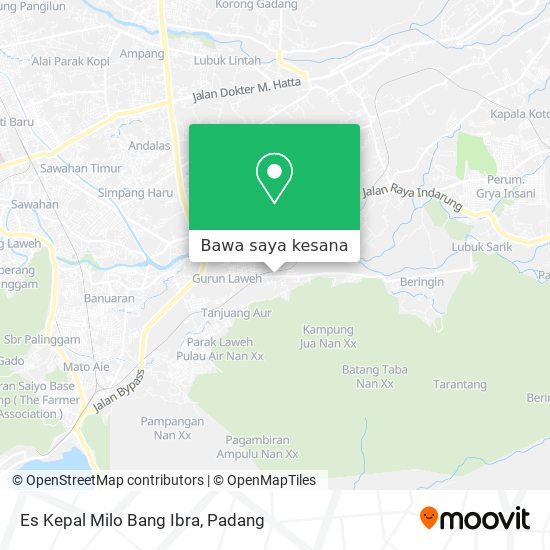 Peta Es Kepal Milo Bang Ibra
