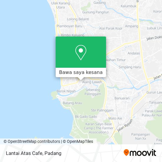 Peta Lantai Atas Cafe