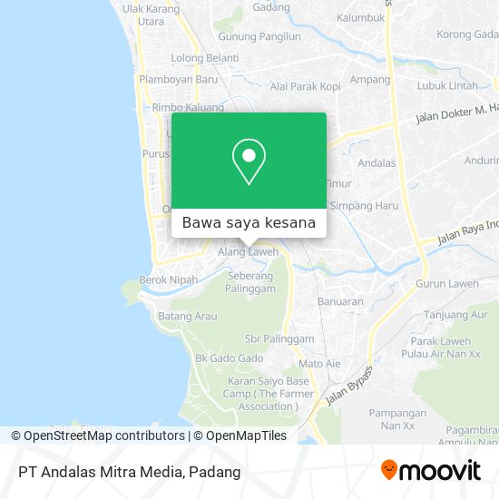 Peta PT Andalas Mitra Media
