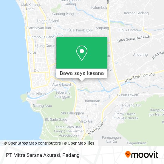 Peta PT Mitra Sarana Akurasi
