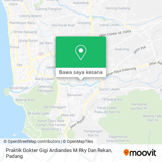 Peta Praktik Dokter Gigi Ardiandes M Rky Dan Rekan