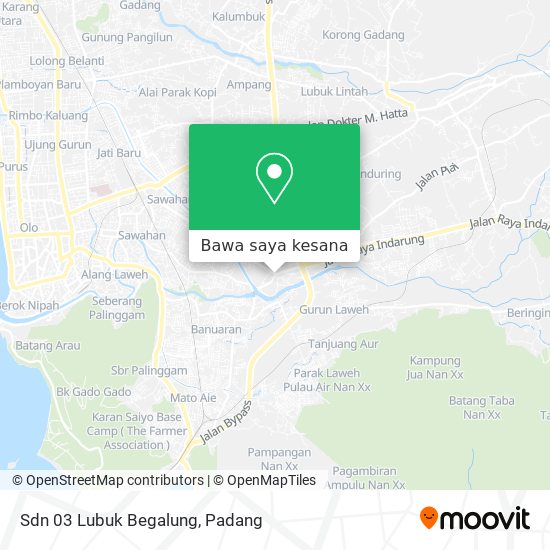 Peta Sdn 03 Lubuk Begalung