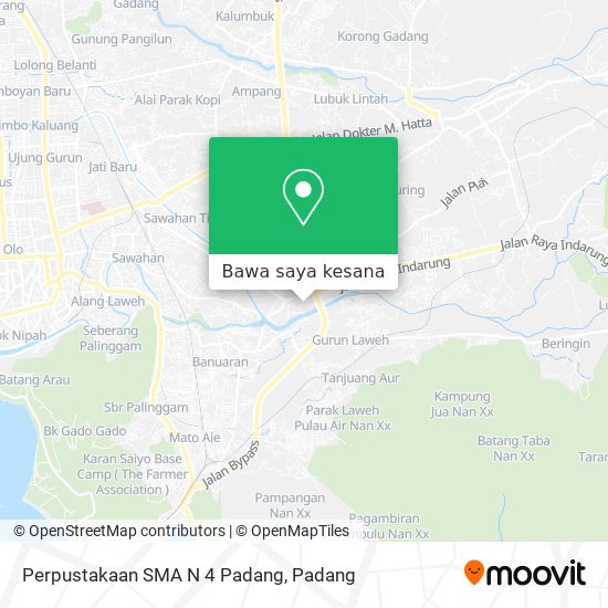 Peta Perpustakaan SMA N 4 Padang