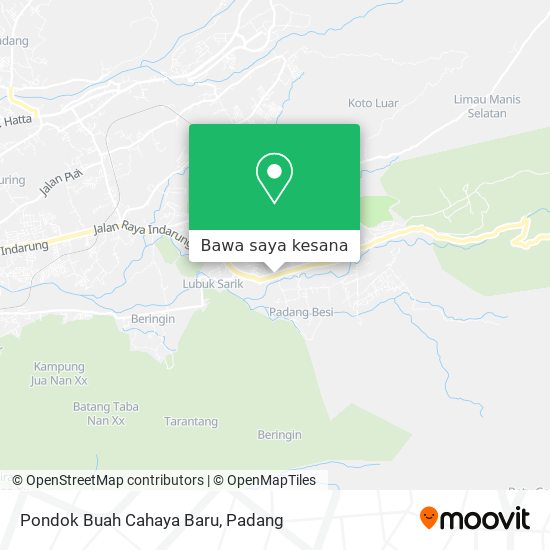 Peta Pondok Buah Cahaya Baru