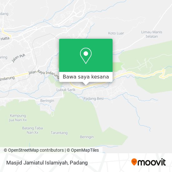 Peta Masjid Jamiatul Islamiyah