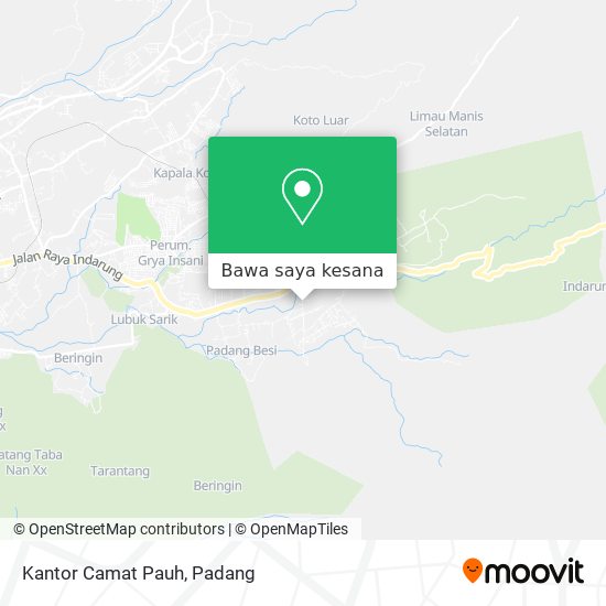 Peta Kantor Camat Pauh