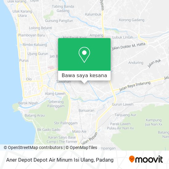 Peta Aner Depot Depot Air Minum Isi Ulang