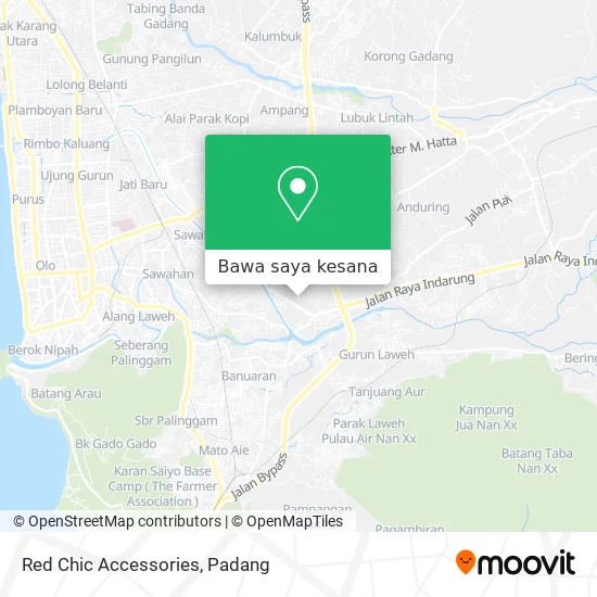 Peta Red Chic Accessories