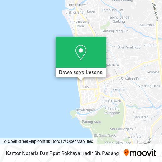 Peta Kantor Notaris Dan Ppat Rokhaya Kadir Sh