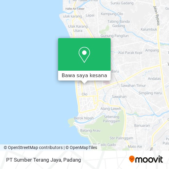 Peta PT Sumber Terang Jaya
